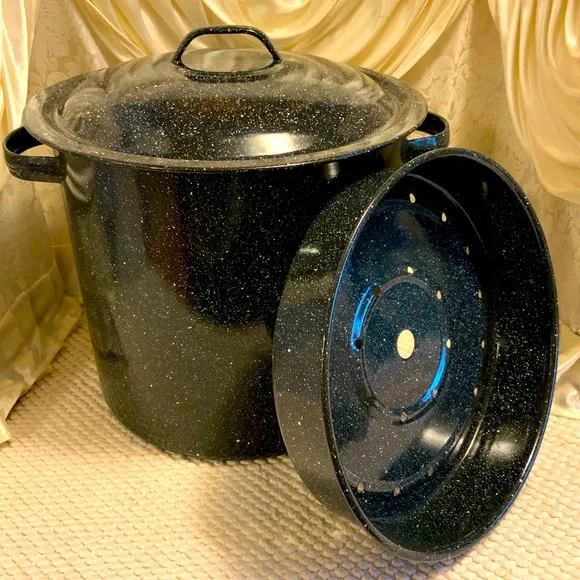 LG. 15QT. STOCK /STEAMER POT - Picture 1 of 11